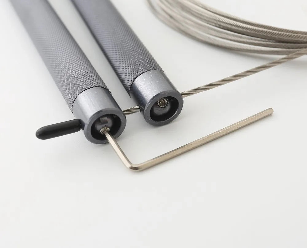 New Corssfit Jump Rope Speed Skipping Rope Portable Fitness Equipment