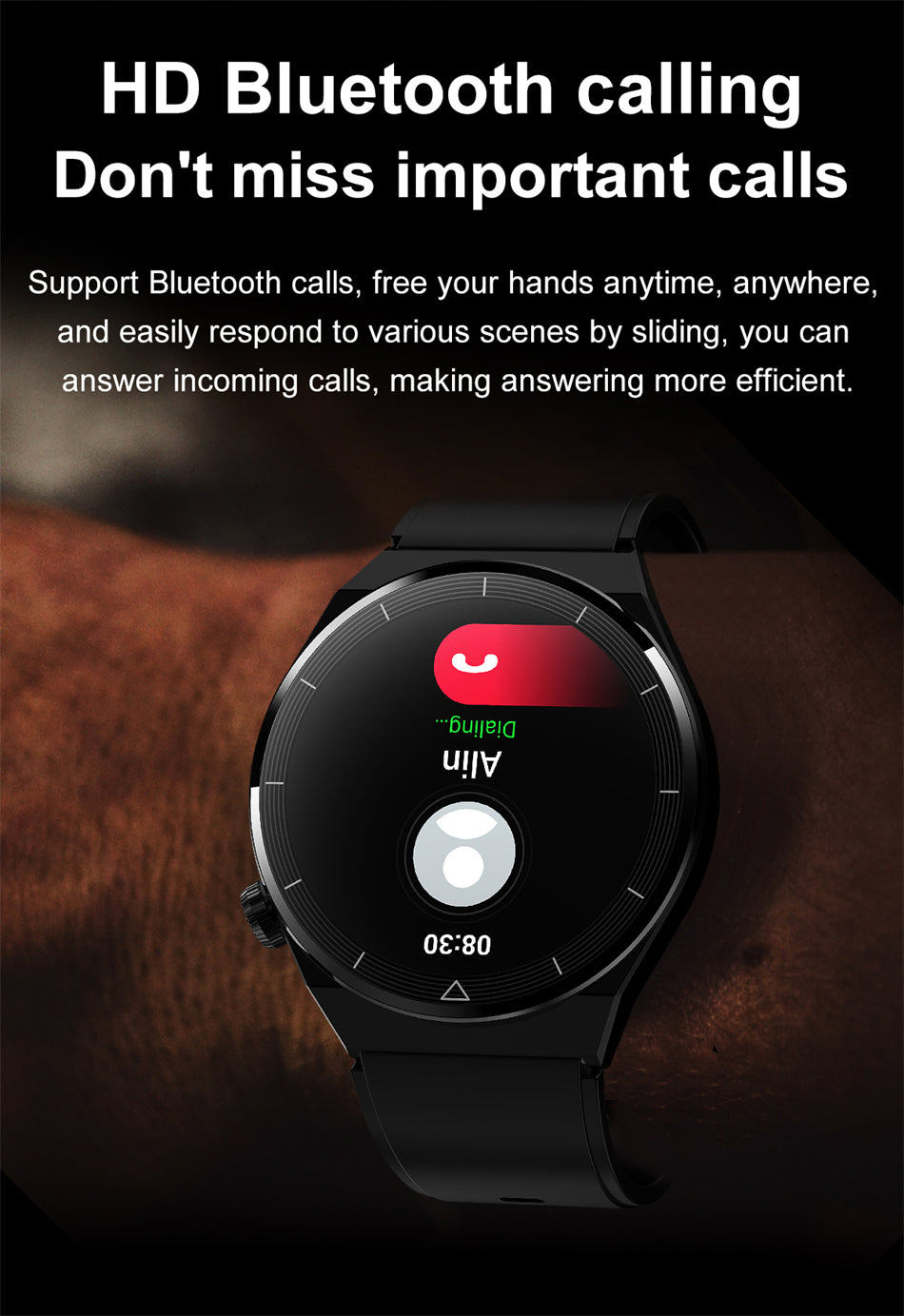 Waterproof NFC Fitness Smart Watch GT3 Pro For Huawei & Xiaomi HD Screen Bluetooth IP68