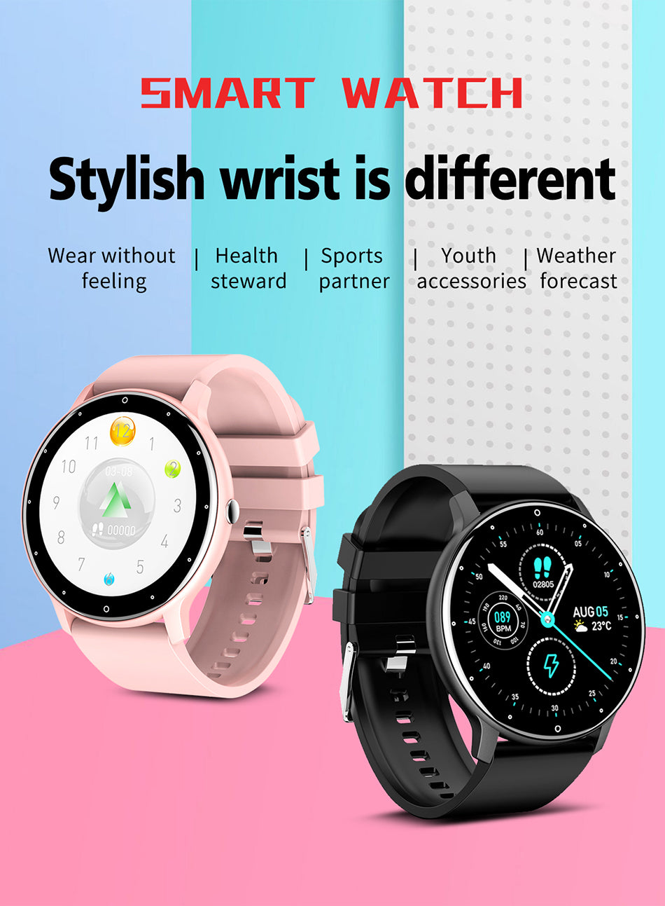 IP67 Waterproof Fitness Smart Watch Bluetooth For Android & IOS