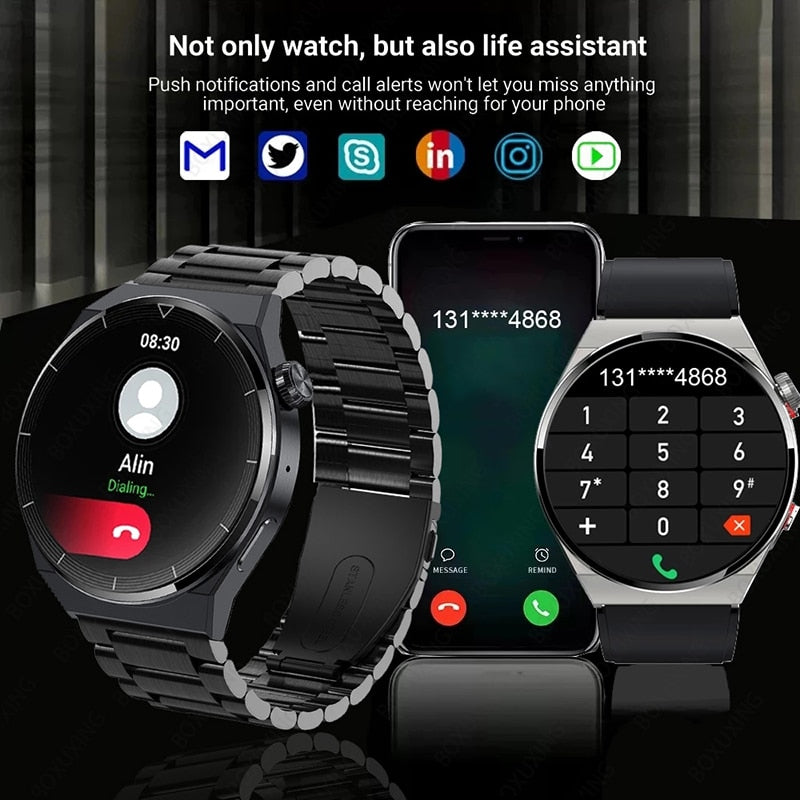 Waterproof NFC Fitness Smart Watch GT3 Pro For Huawei & Xiaomi HD Screen Bluetooth IP68