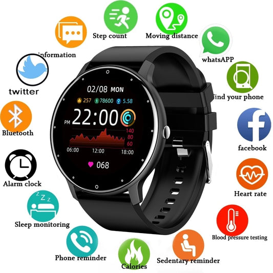 IP67 Waterproof Fitness Smart Watch Bluetooth For Android & IOS